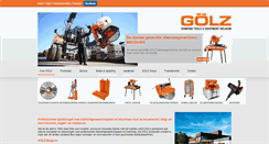 Desktop Screenshot of golz-riforce.be